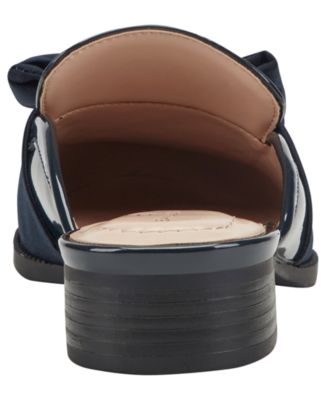 Women's Leilani Bow Slip-On Tailored Mules