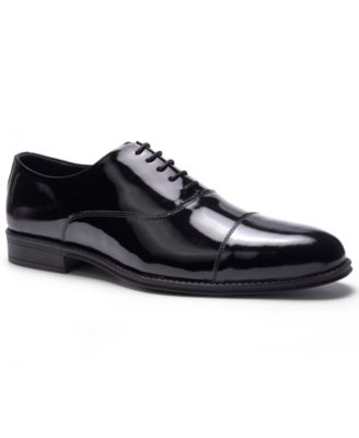 Anthony Veer - Men's Nero Cap Toe Oxford Shoes