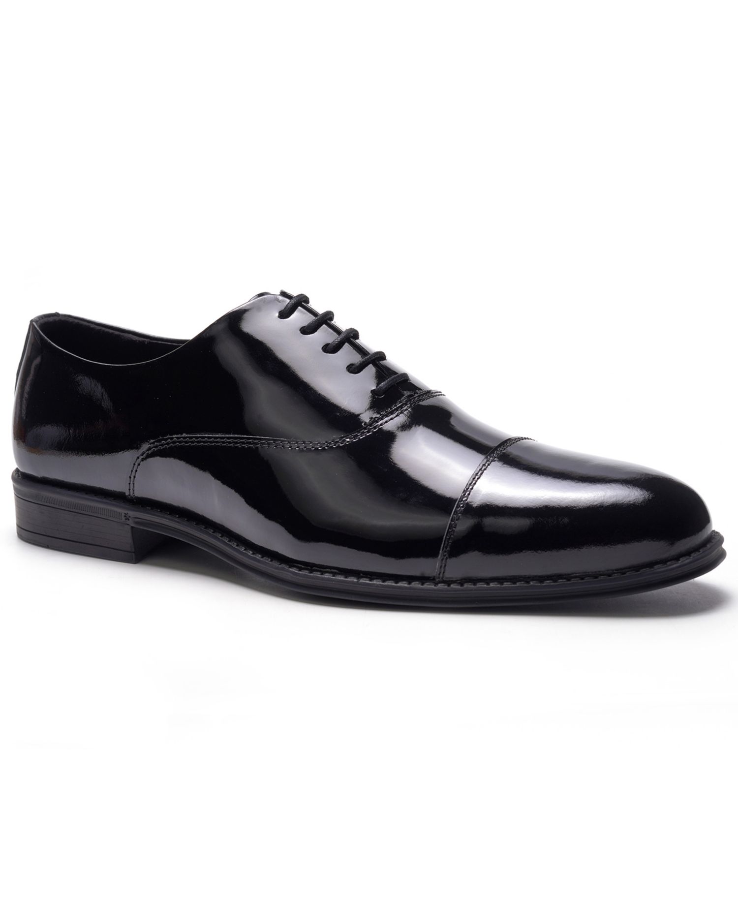 Men's Nero Cap-Toe Tuxedo Oxford Shoe