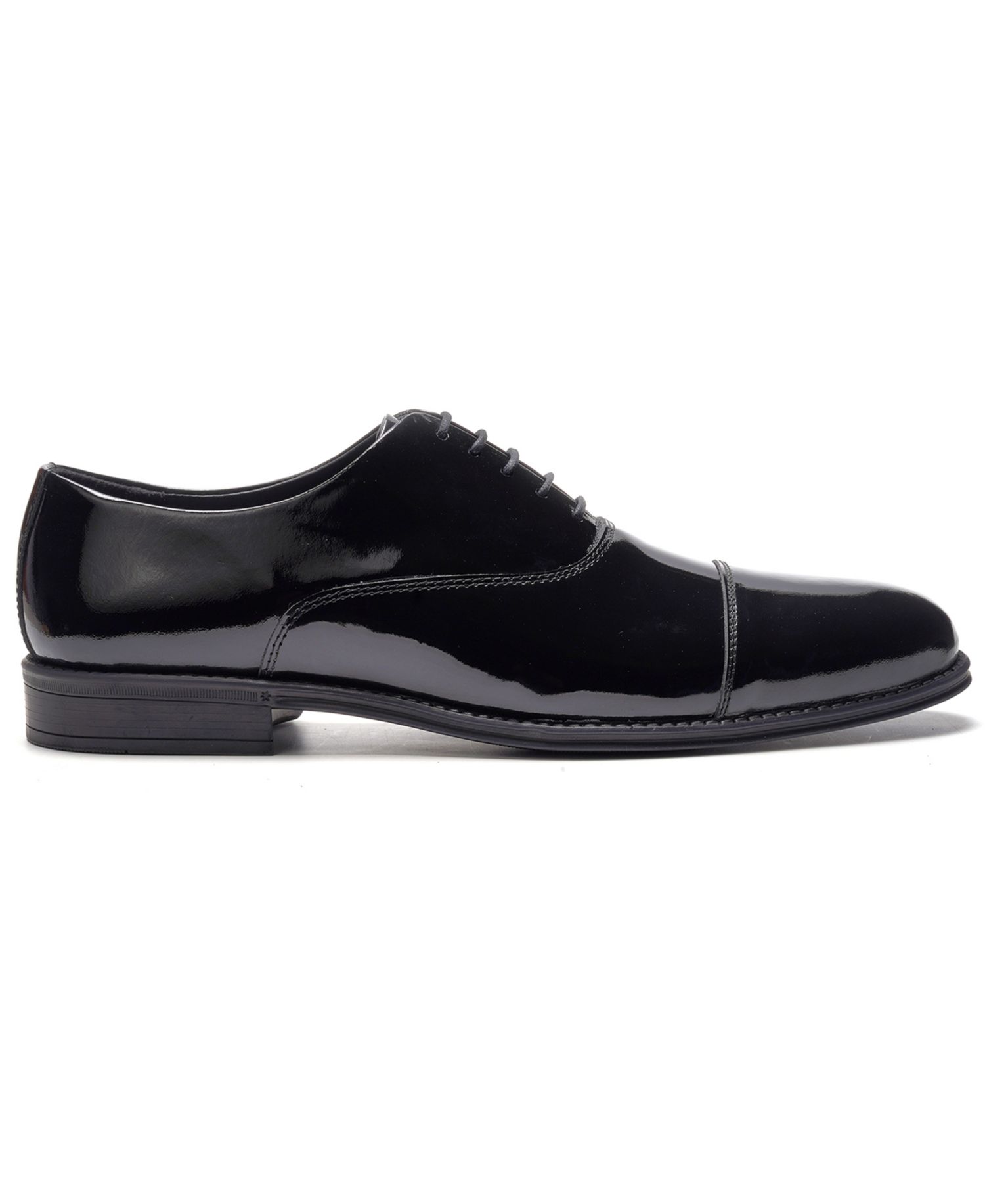 Men's Nero Cap-Toe Tuxedo Oxford Shoe