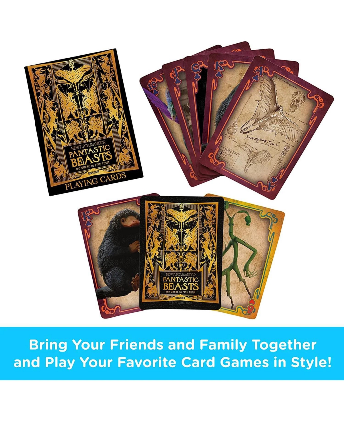 Nmr Distribution Fantastic Beasts Playing Cards