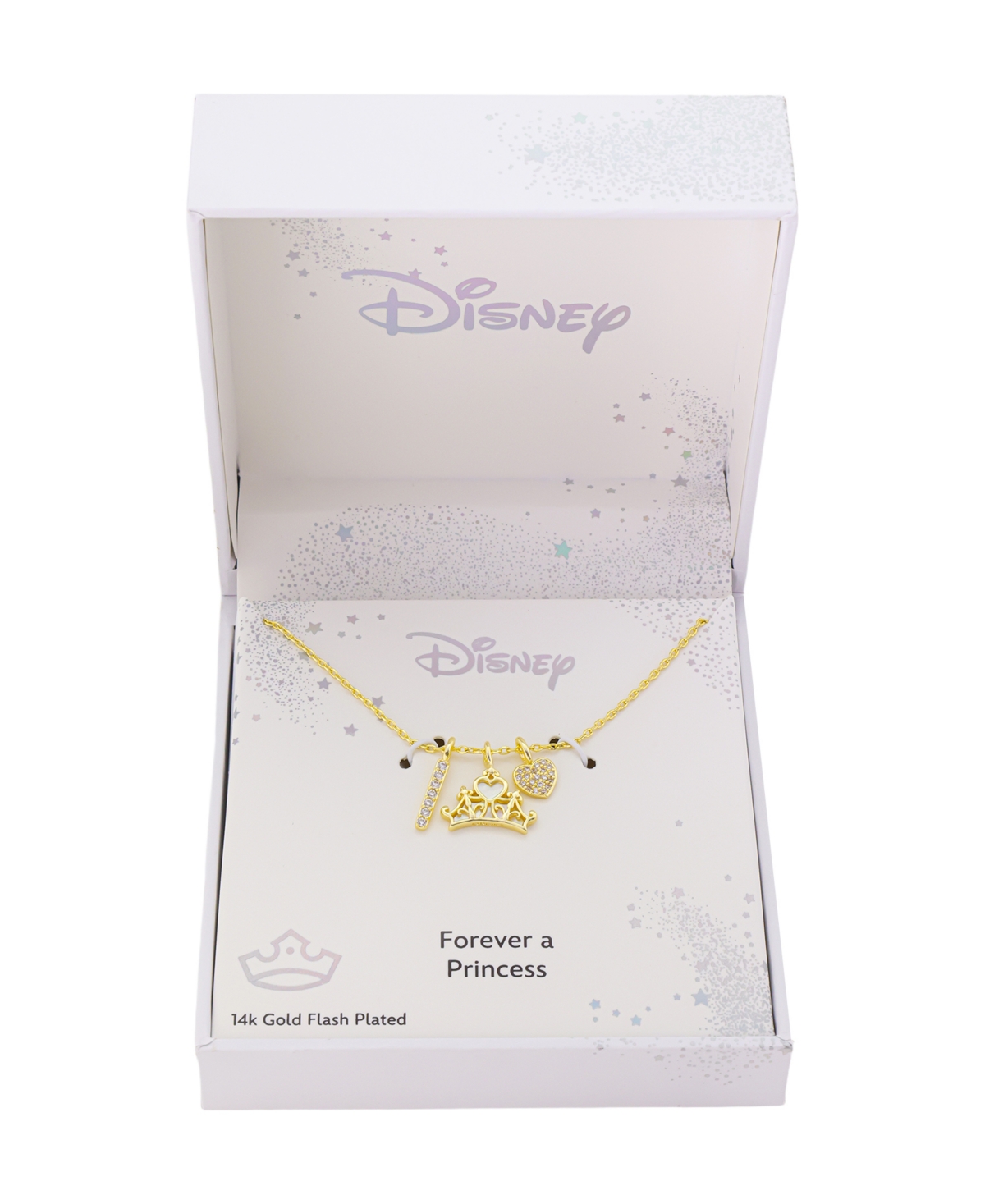 Disney Princess Cubic Zirconia Pendant Charm Necklace