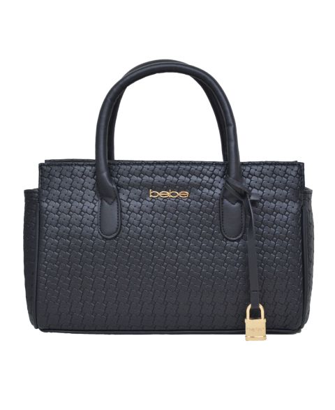 Женская сумка Bebe Otto Small Satchel, цвет: Чёрный