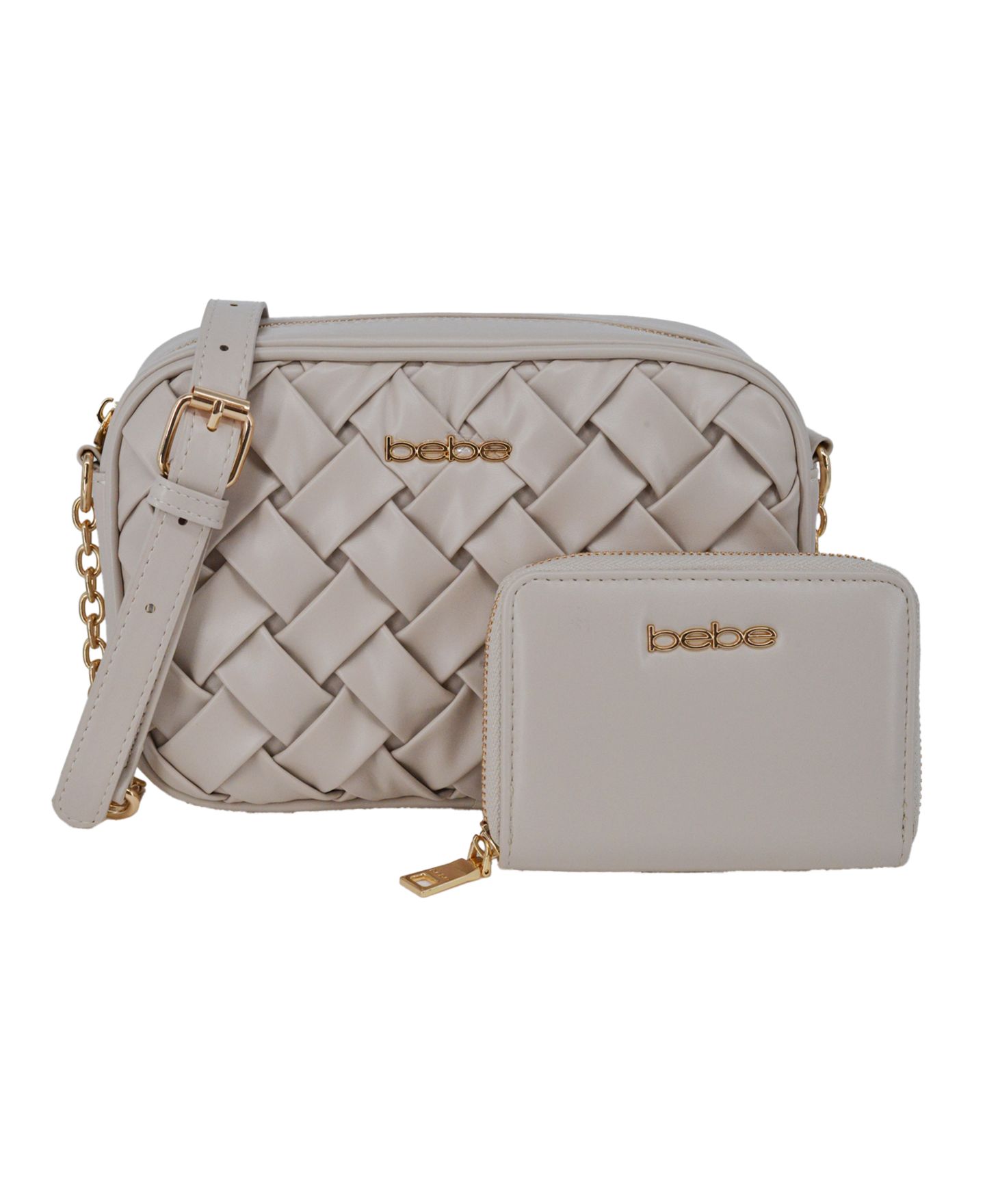 Женская сумка Bebe Luca Small Camera Bag with Wallet, цвет: Кремовый — фото 1