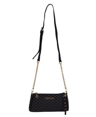 Women's Adela Monogram Baguette Crossbody Bag