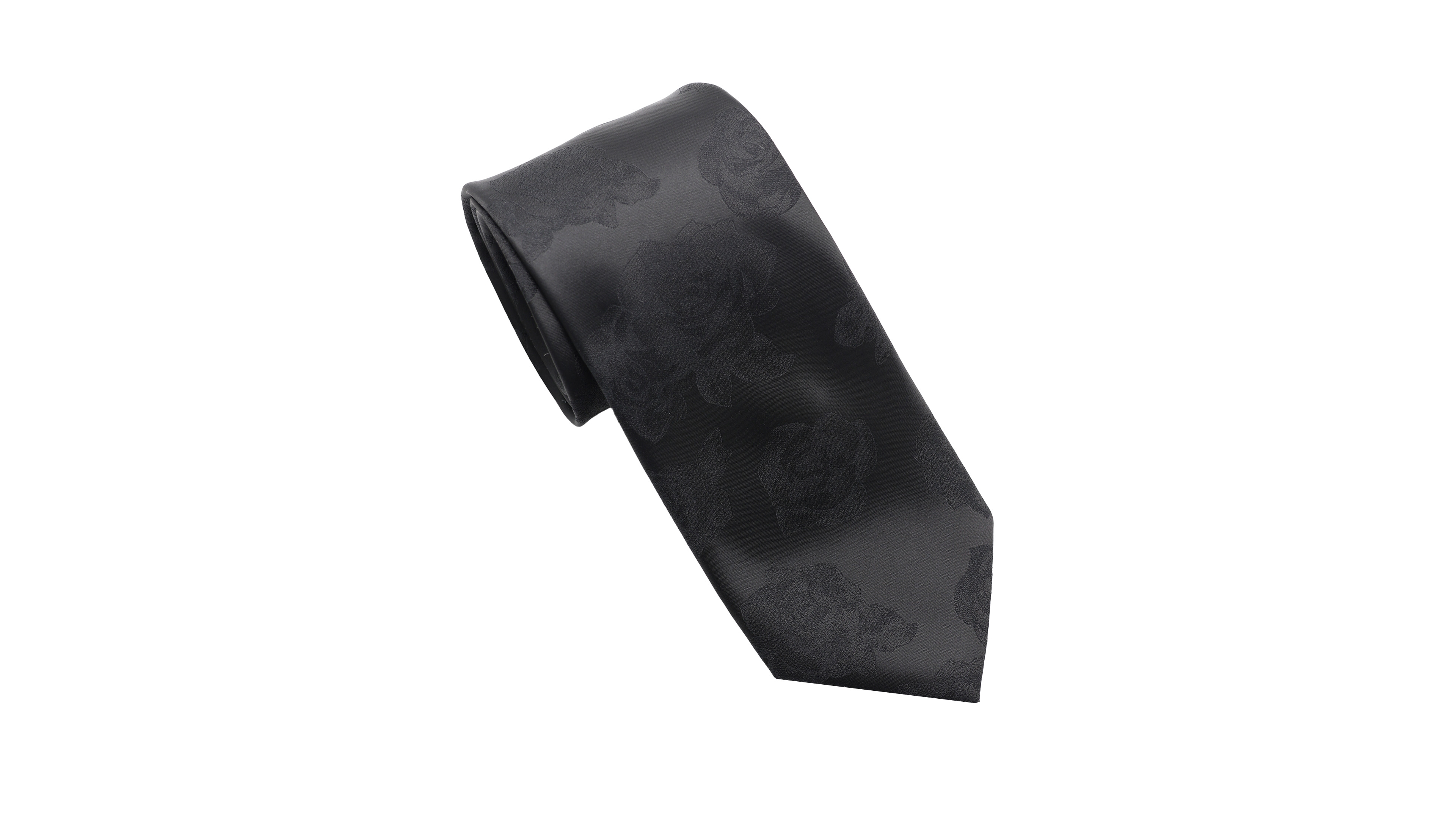 Karl Lagerfeld Paris Men's Herringbone Pattern Classic Tie