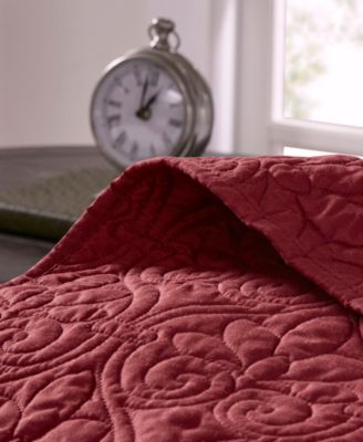 Quebec Quilted 3-Pc. Bedspread Set, Queen