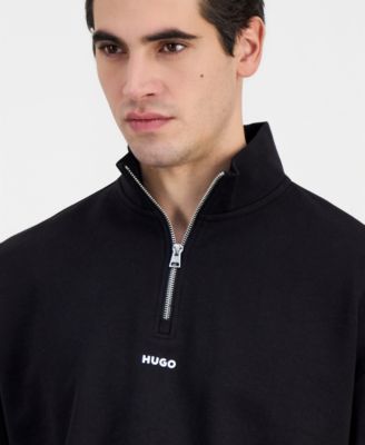 Men's Durty Relaxed-Fit Half-Zip Sweatshirt