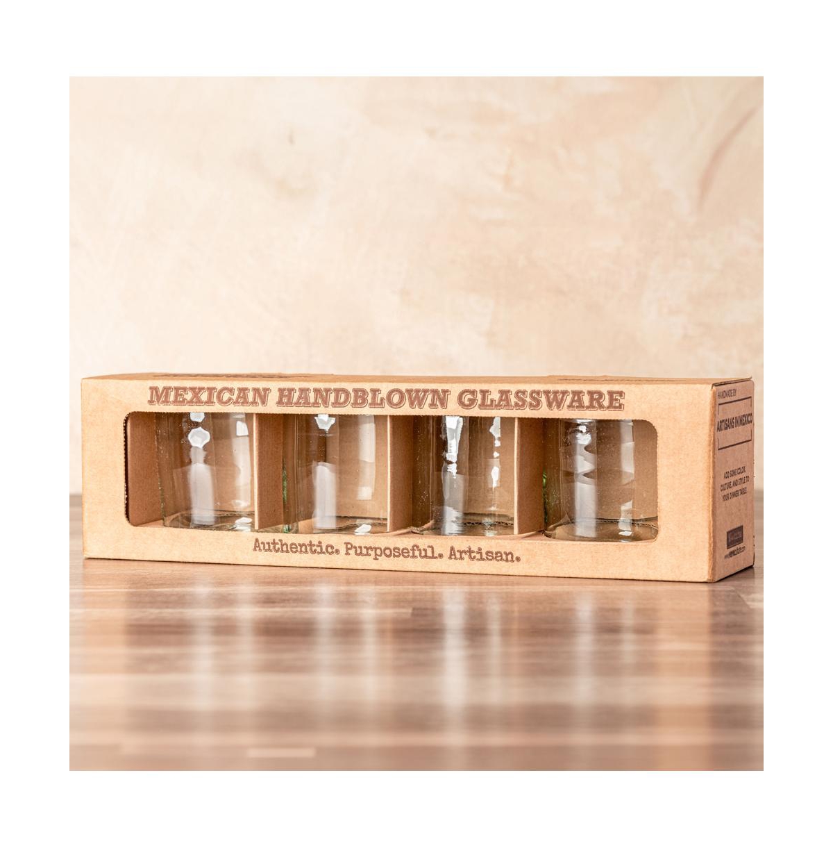 Verve Culture Handblown Glasses Dof - Set of 4