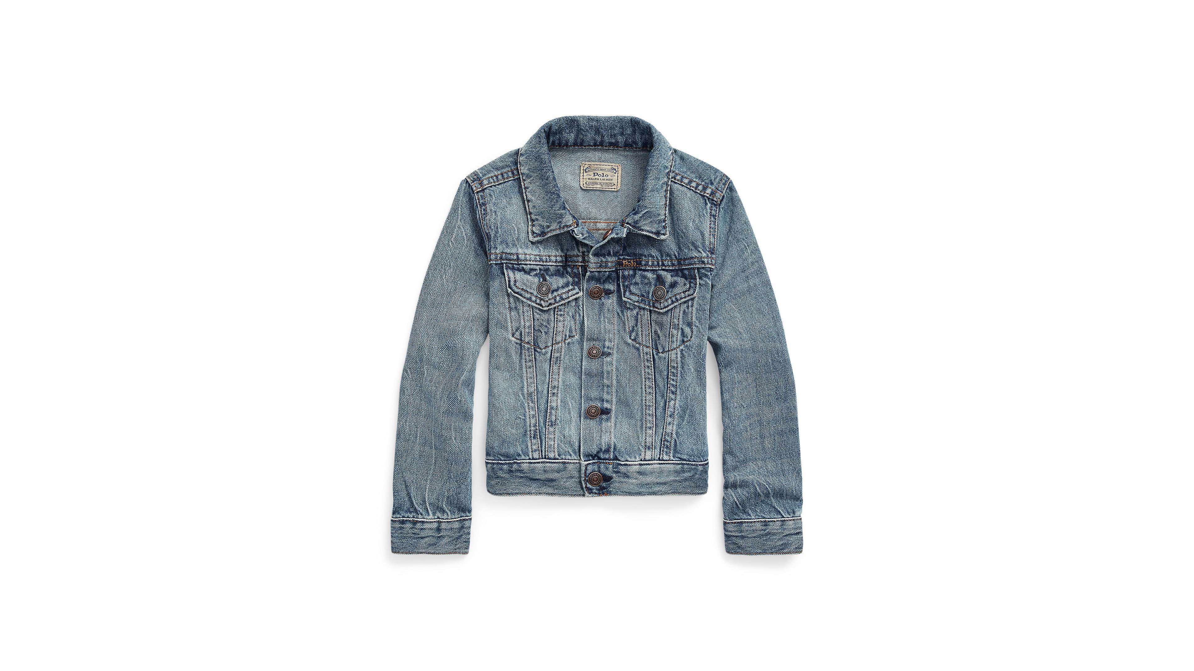 Polo Ralph Lauren Girls' 2T-6X Denim Trucker Jacket