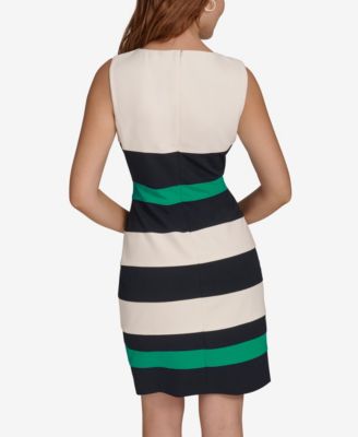 Women's Colorblock Sheath Dress