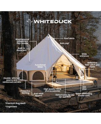 White Duck Outdoors Avalon Bell Tent 20' (Fire Water repellent)