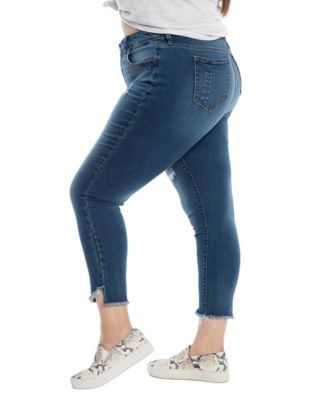 Women's Denim High Rise Ankle Skinny Jeans