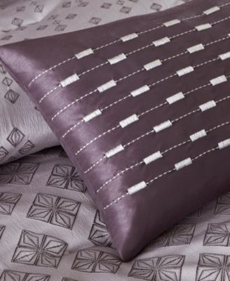 Biloxi Jacquard Geometric 7-Pc. Comforter Set, King