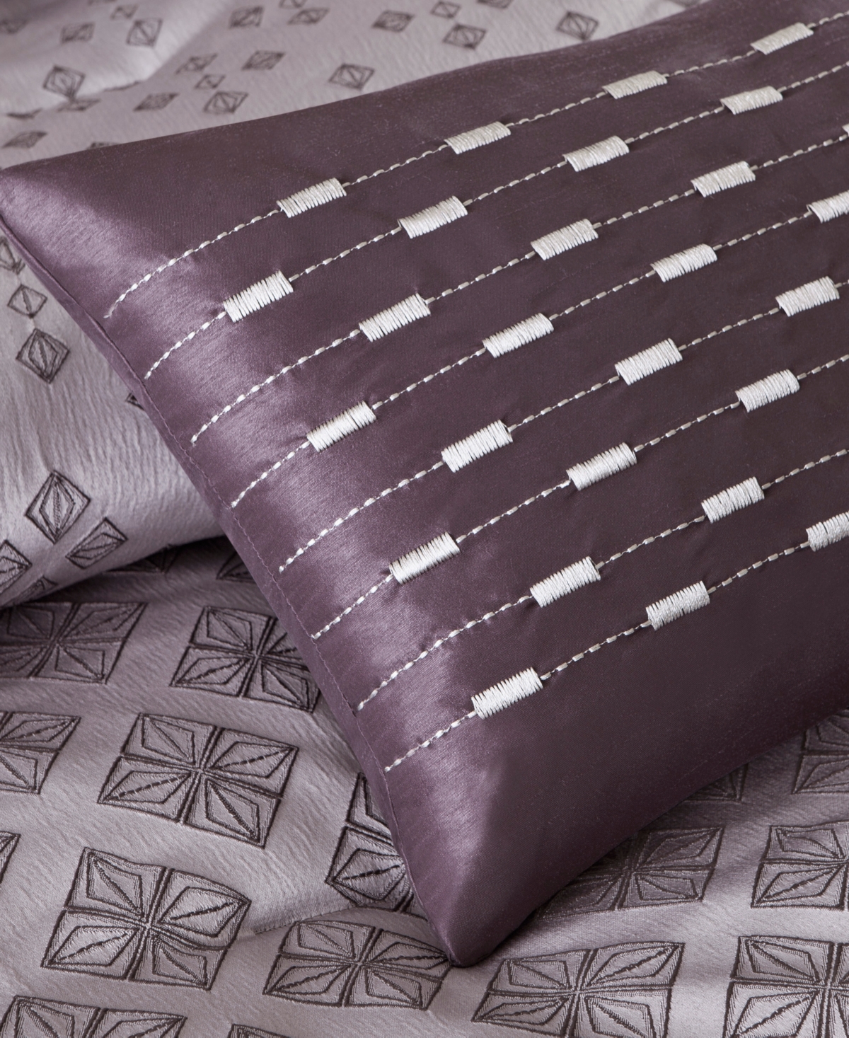 Madison Park Biloxi Jacquard Geometric 7-Pc. Comforter Set