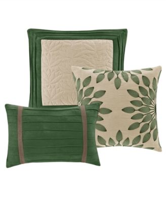 Palmer Faux-Suede7-Pc. Comforter Set, Queen