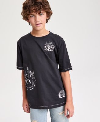 Boys' 8-20 On Fire Graphic Print T-Shirt
