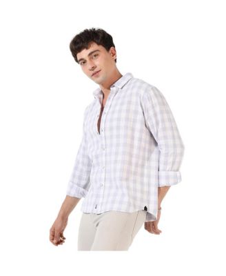Men's Checkered Regular Fit Casual Shirt