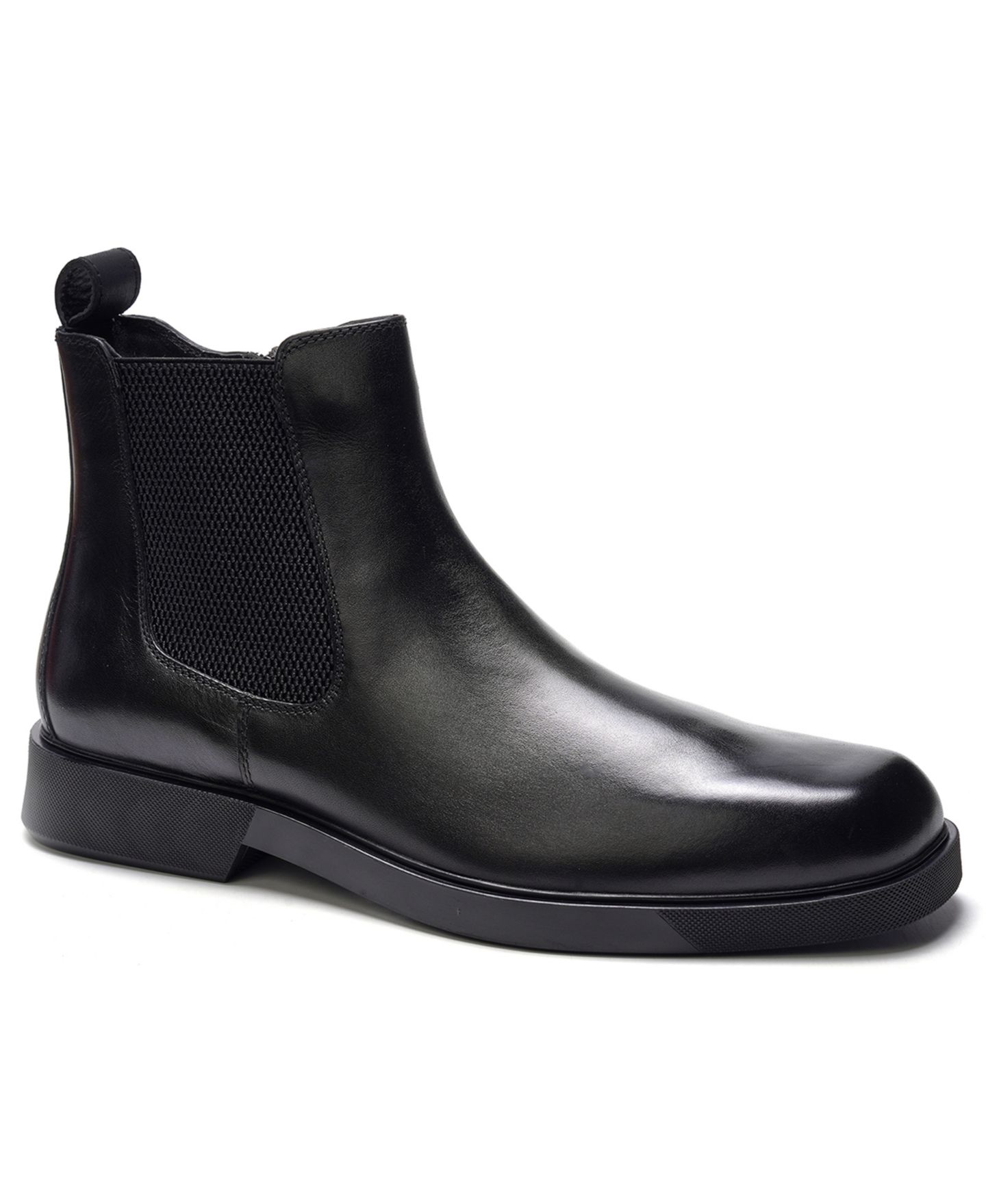 Мужские ботинки Anthony Veer A. Veer Lenox Slip-On Chelsea, цвет: Чёрный — фото 1