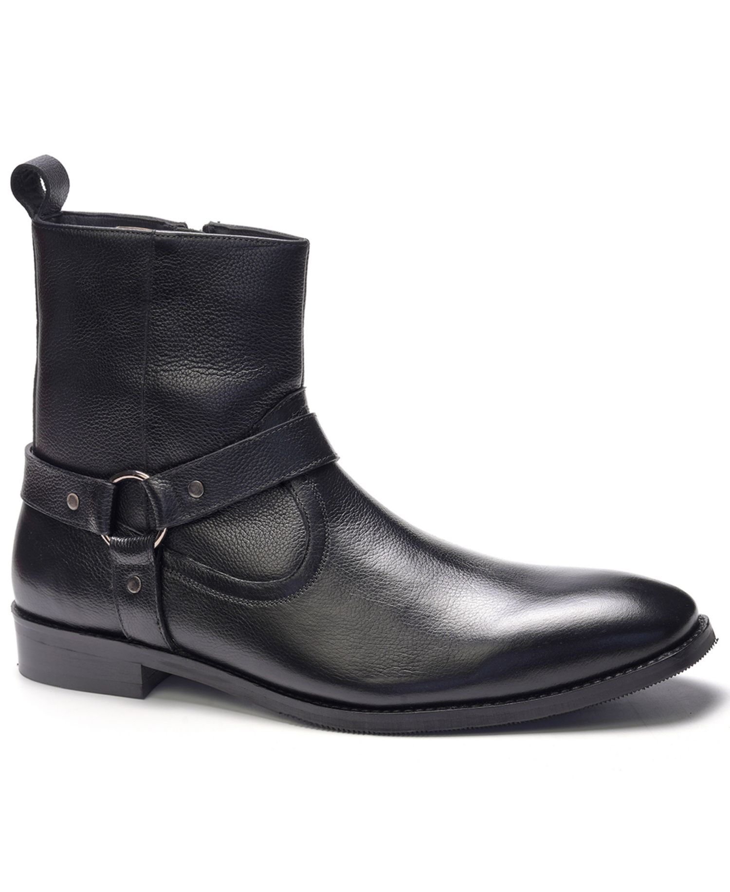 Men's Westin Side Zipper Harness Boots