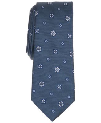 Men's Admiral Neat Floral Print Tie