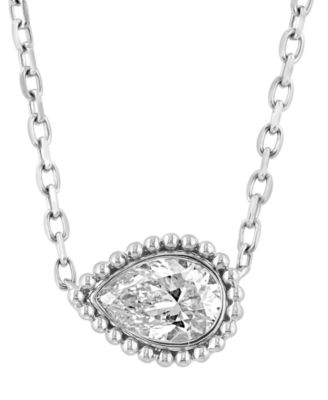 Diamond Pendant Necklace (1/3 ct. t.w.) in 14k White Gold