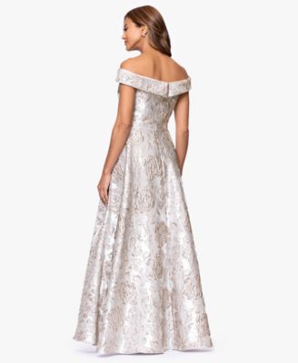 Women's Off-The-Shoulder Long Ball Gown