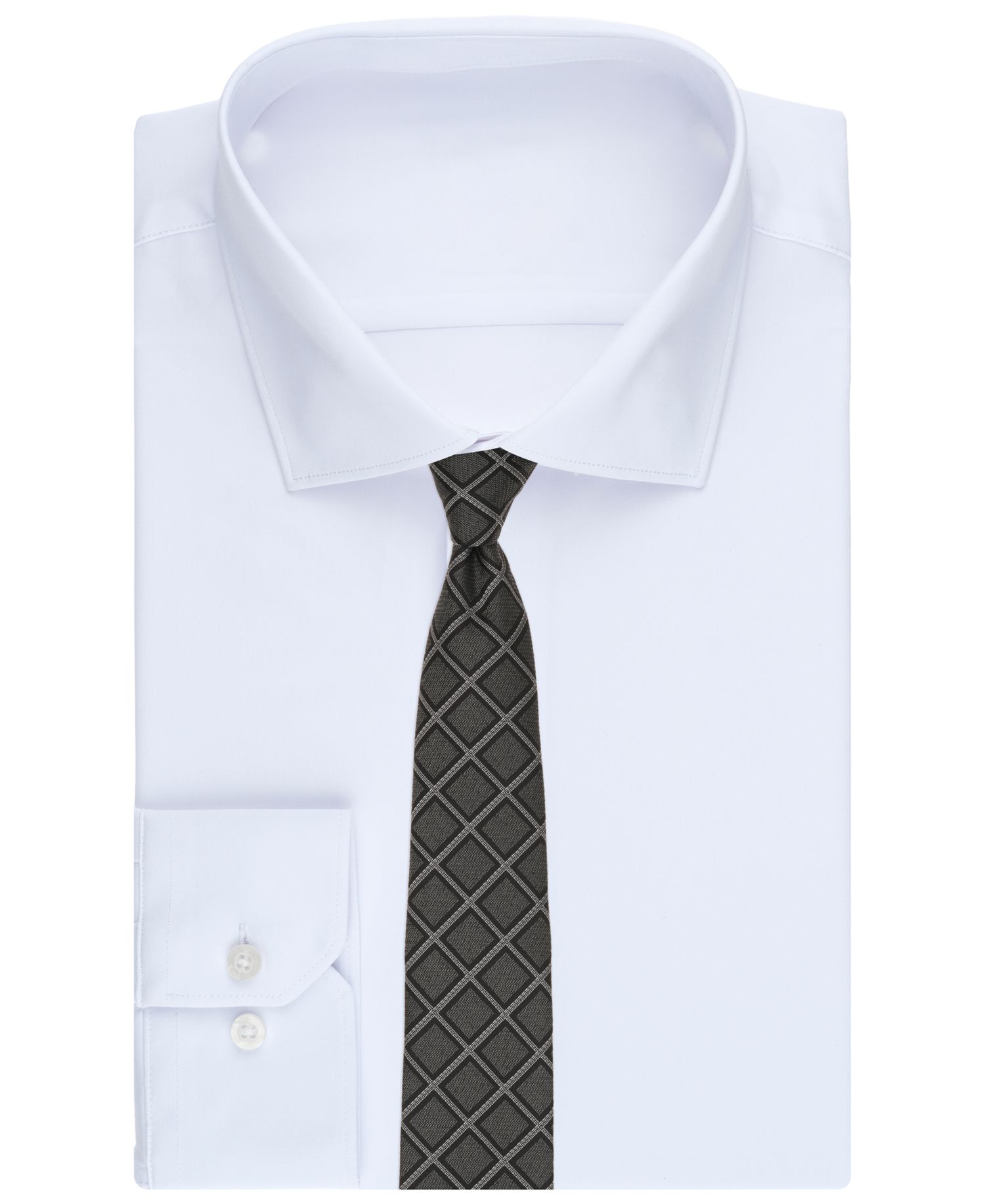 Men's Oakmont Grid Slim Tie