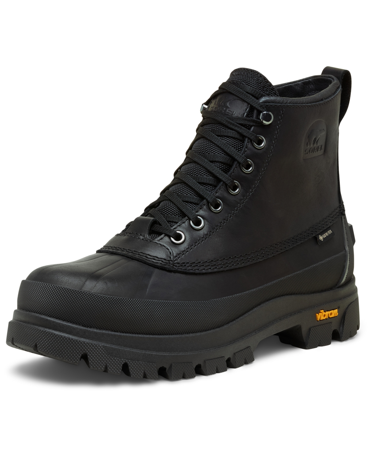 Sorel Men's Daystorm Horizon Gtx Round Toe Boots In Black