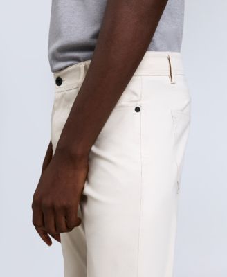 Kennth Cole Men's Slim-Tapered Fit Stretch Tech Pants 