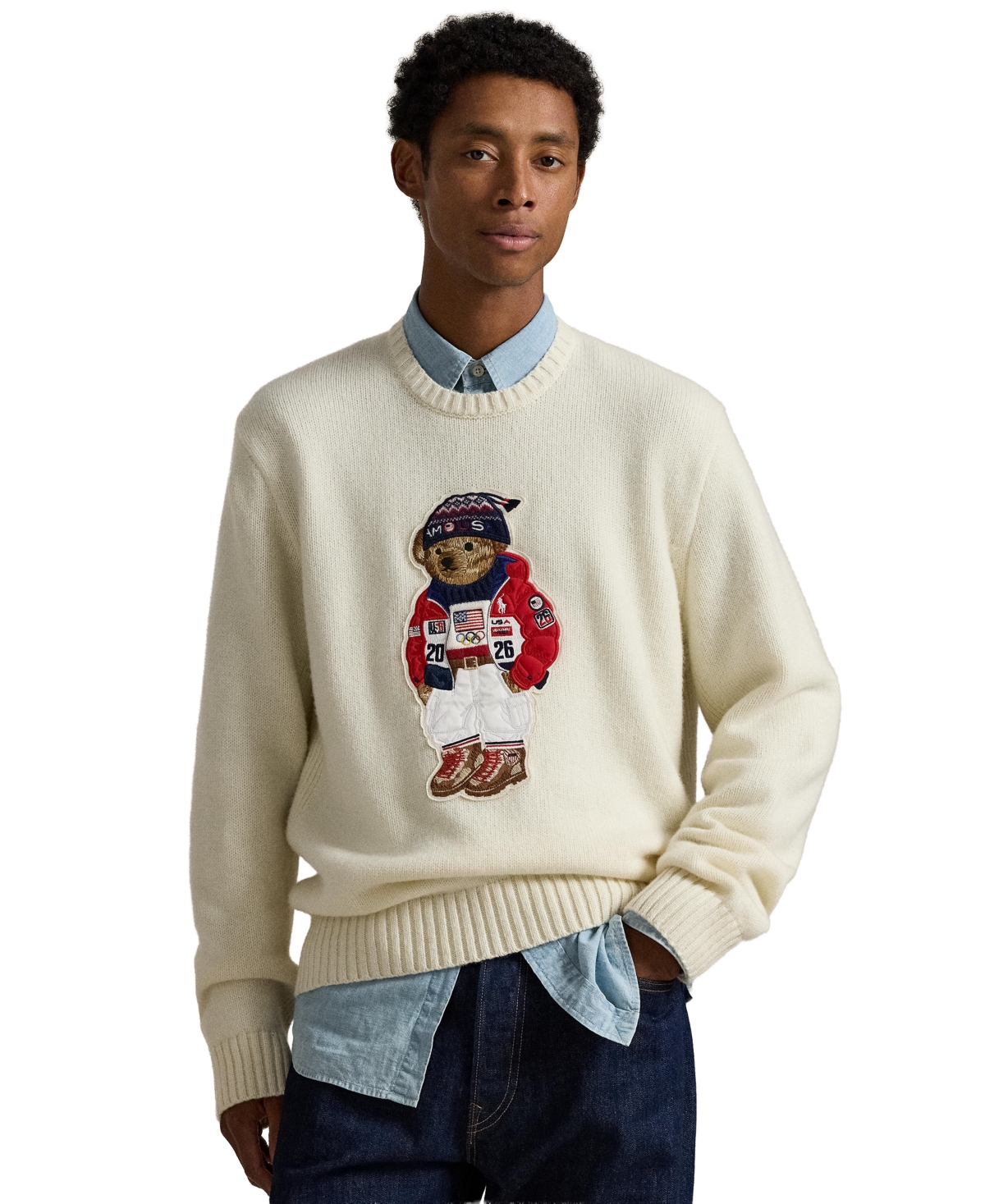 Polo Ralph Lauren Men's Bear Sweater