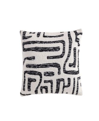 Graphic Tribal Decorative Pillow, 20" x 20"