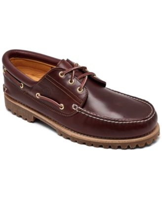 Men's Traditional Hand-Sewn Moc-Toe Oxfords from Finish Line 