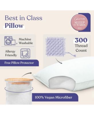 Down Alternative Classic Hotel Pillow - King -Firm
