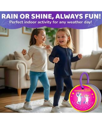 Scavenger Hunt Game for Toddlers 3-5 – 50 Toddler Activities Indoor Cards Game Set