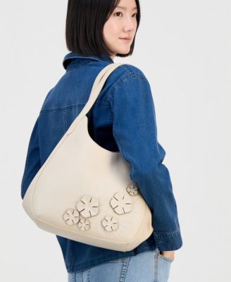 Applique Floral 4-Poster Tote, Exclusively at Macy's 