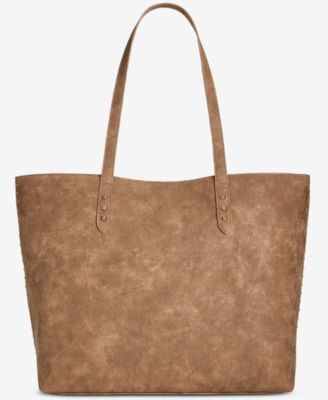 Stud Nubuck Large Tote, Macy's Exclusive