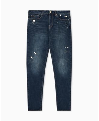 Men's J14 Slim Gold Splatter Jeans