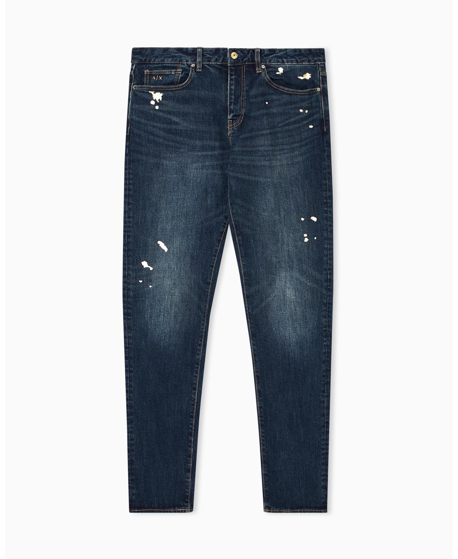 Men's J14 Slim Gold Splatter Jeans
