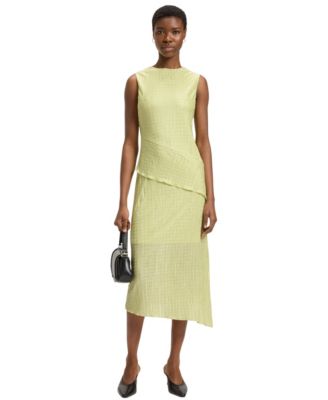 Hugo Boss - Women’s Layered Effect Pliss&eacute; Dress