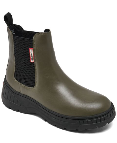 Женские ботинки Hunter Neveah Waterproof, цвет: Зелёный