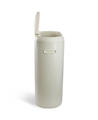 13 Gallon Automatic Sensor Hands Free Round Top Trash Can in Black