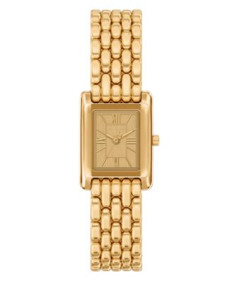 Women's Essex Three-Hand Gold-Tone Stainless Steel Watch, 20mm