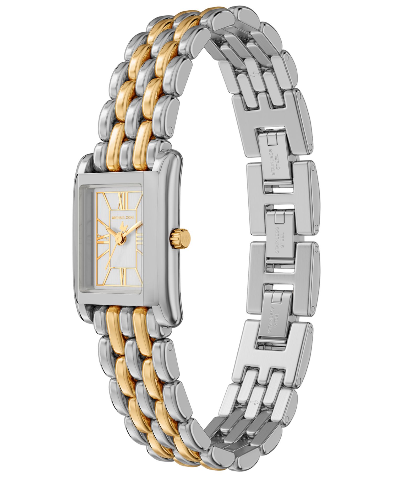 Women's Essex Three-Hand Two-Tone Stainless Steel Watch, 20mm