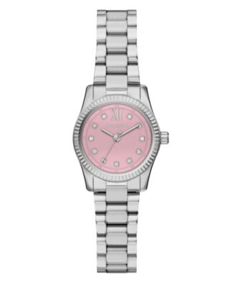 Women's Lexington Three-Hand Stainless Steel Watch, 26mm