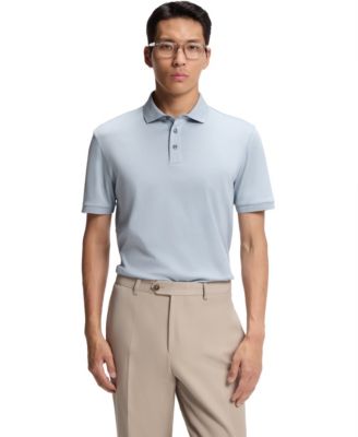 Hugo Boss - Men's Mercerised Cotton Regular-Fit Polo Shirt