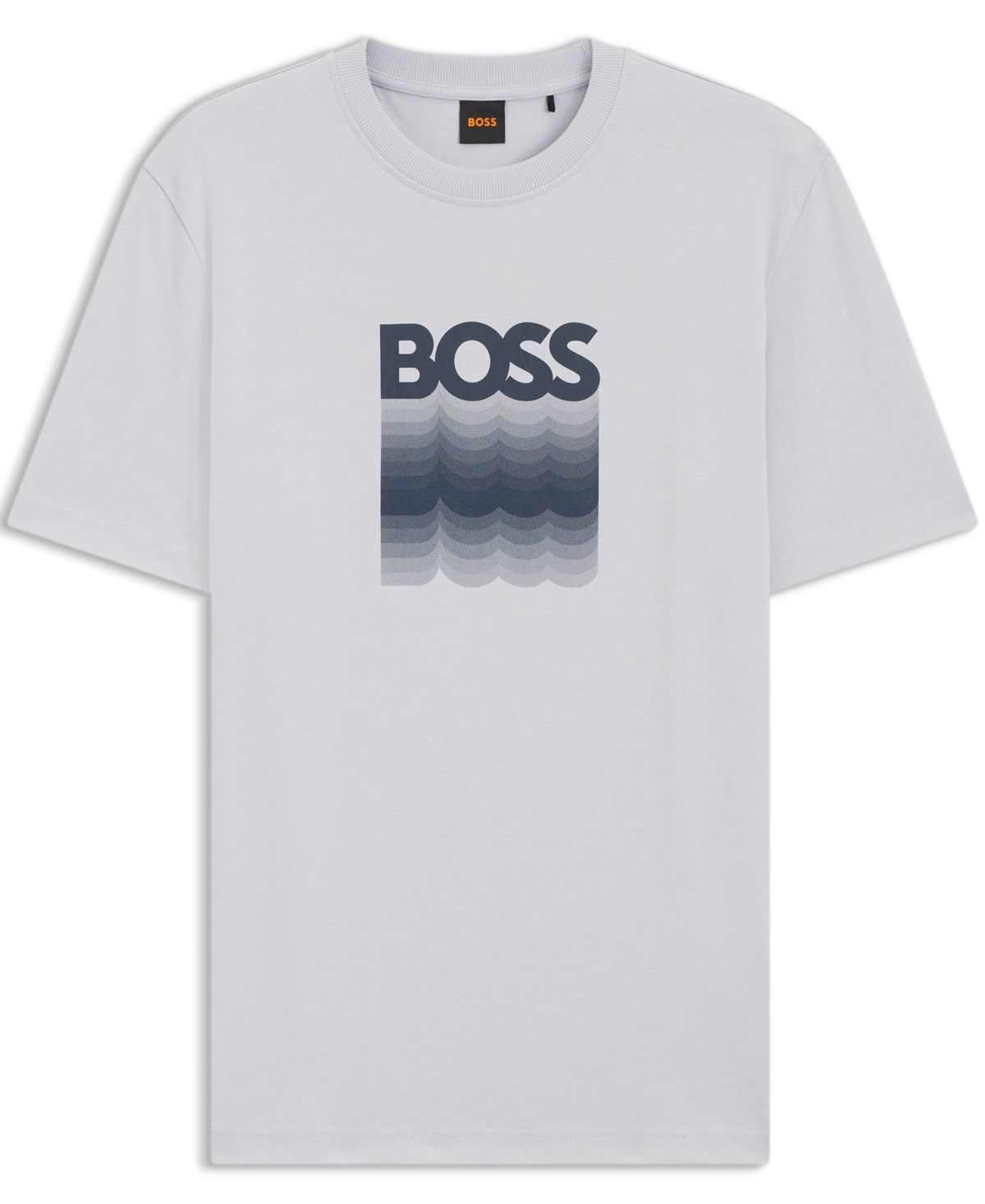 Boss by Hugo Men's Logo Print Cotton-Jersey T-Shirt