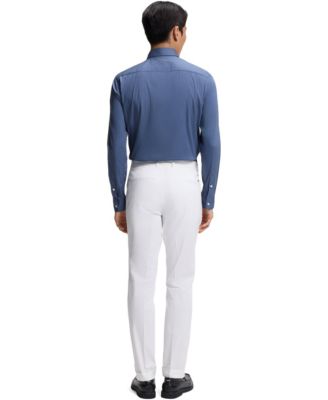 Men's Washable Stretch Cotton Slim-Fit Pants
