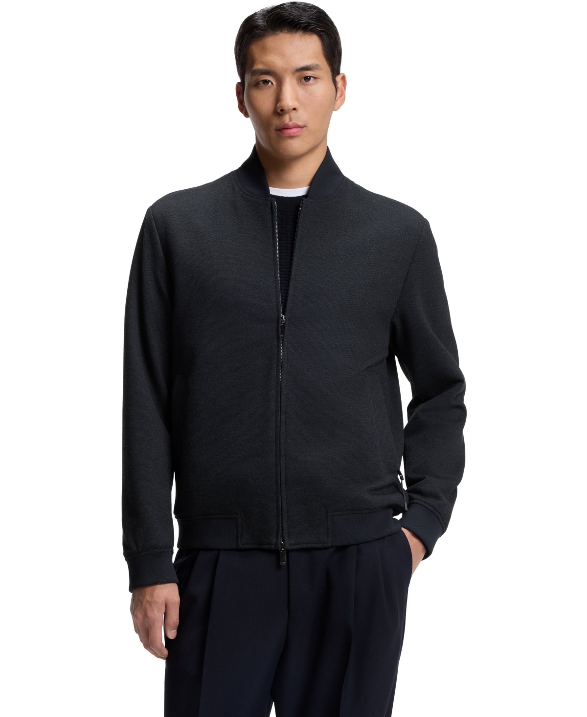 Boss by Hugo Men's Fabric Slim-Fit Jacket