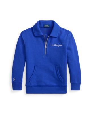 Polo Ralph Lauren - Boys' 2T-7 Polo Team Terry Collared Sweatshirt
